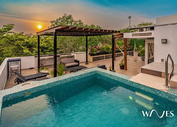 Spacious Great Located Amazing Terrace Tulum